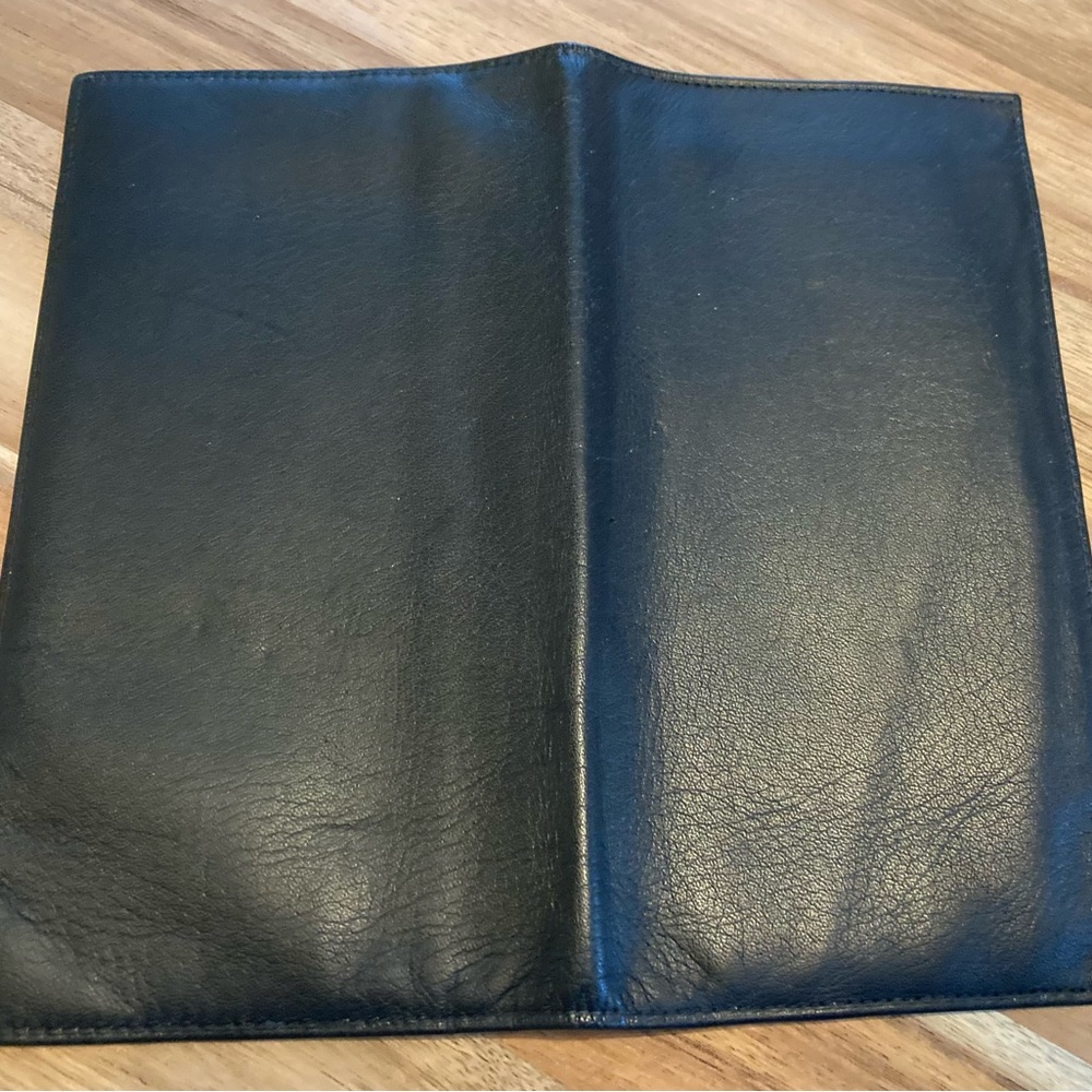 Mark Cross leather bifold breast pocket wallet, classic black - Picture 5 of 7